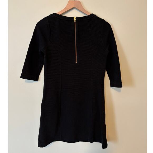 Boden Ottoman Mini Black Dress Size 6 - Picture 2 of 9